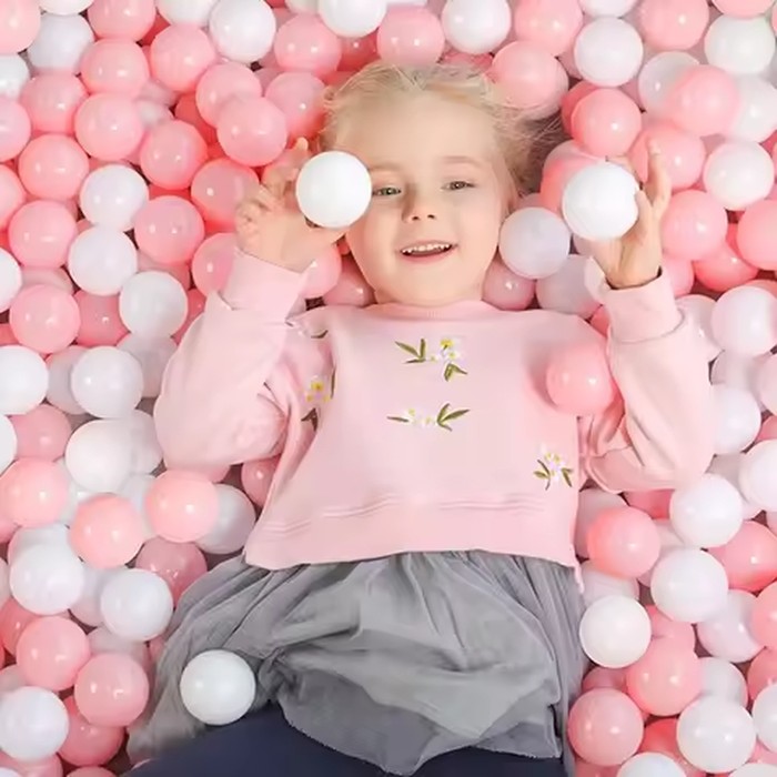 50Pcs Ocean Ball Pit Ball Christmas Decor for Dry Pool Ball Pit Baby Ball Toys Baby Playpen Tent Kid Toys Soft Ocean Balls Gifts