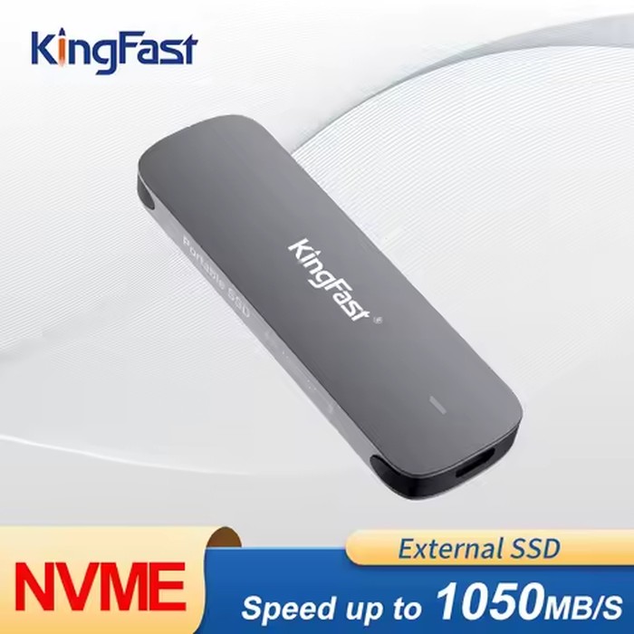 KingFast External SSD HD 1TB 2TB 240GB 480GB External Hard Drive USB 3.2 Type C Portable Solid State Drive for Laptop PS4 Xbox