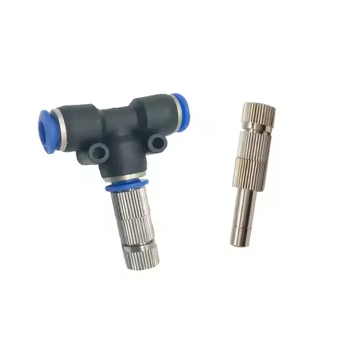 3-Section Quick Connect Nozzle with Built-in Filter for Garden Sprayer Misting Cooling 20pcs
