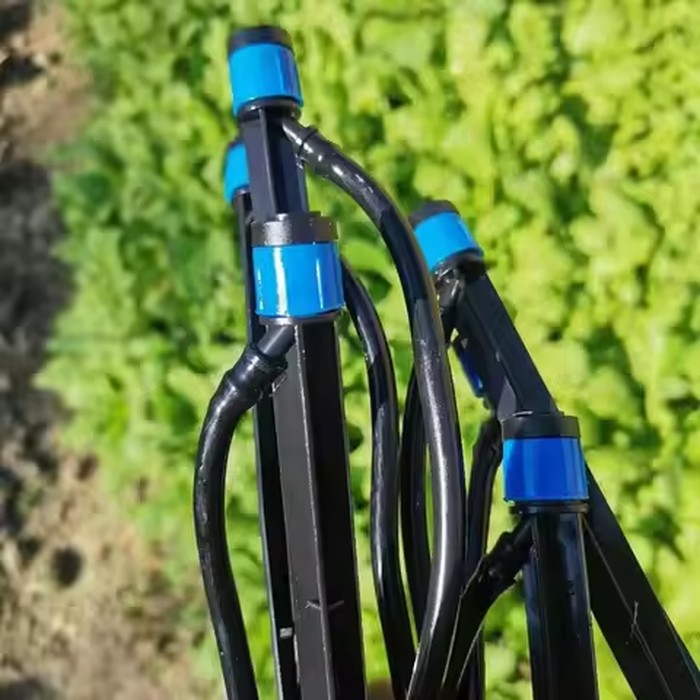 20/50pcs 18cm 360° Adjustable Drip Irrigation Stake Bubbler Sprinkler Nozzle for Garden for 4/7mm Tube Automatic Watering System