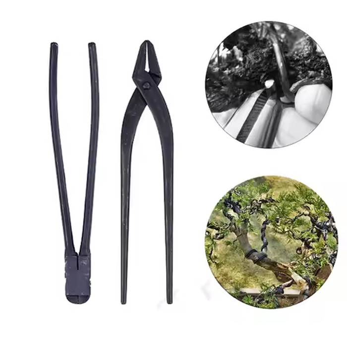 2pcs/set Garden Pruning Wire Drawing Pliers Shears Wire Cutter Thick Branches Cutter Scissors Bonsai Tools Jin Pliers 210mm