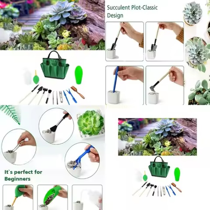 A2BE Tools Set Garden Tools for Indoor Outdoor Family Planting and Gardening By Men and Women Garden Gift