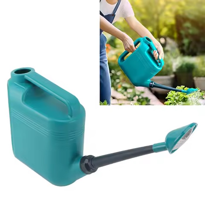 5L Watering Can PP Long Spout Even Spraying Watering Kettle for Flowers Vegetables Garden Supplies