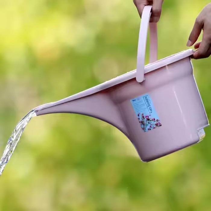 Large-Capacity Plastic Watering Can, Portable Flower Watering Pot, Household Spray Bottle, 5L Long-Spout Gardening Pot