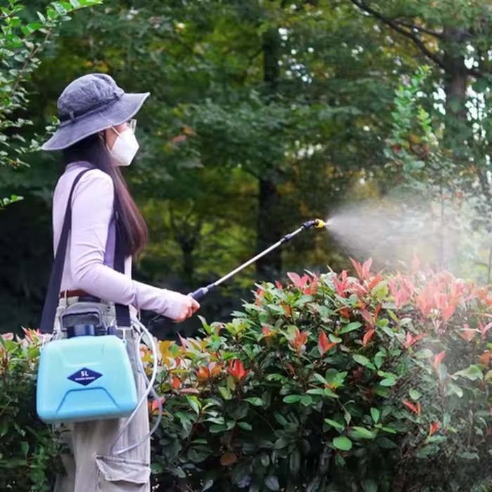 5L Backpack Electric Sprayer for Agriculture Home Gardening Shoulder-Mounted Plant Watering Mist Bottle with Adjustable Nozzle