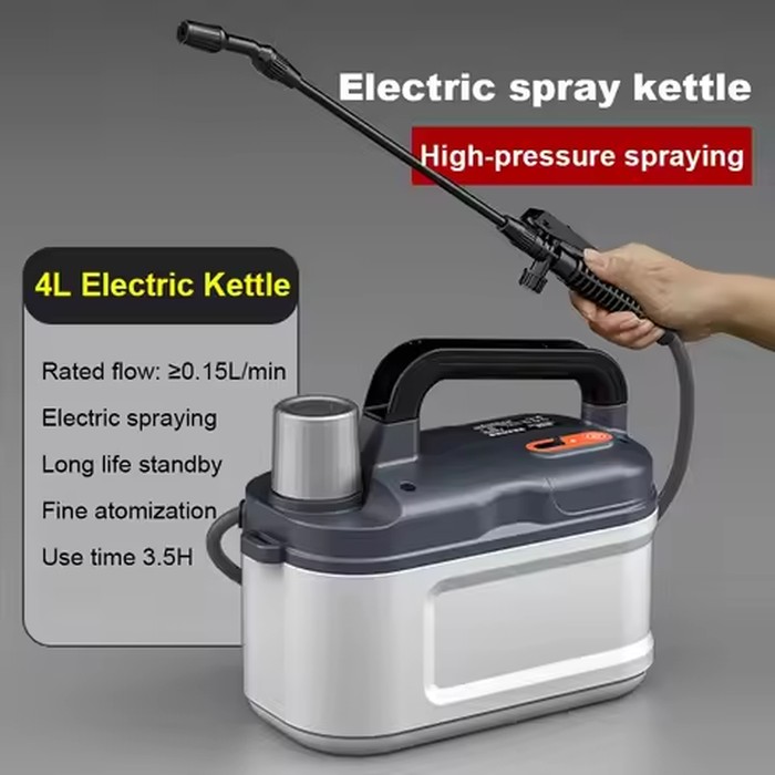 5L/4L Electric Sprayer Automatic Garden Plant Mister 360 Rotating Watering Irrigation Pot Rechargeable Irrigation Water Sprayer