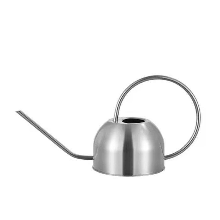 ZK40 Rustproof Leakproof Watering Can Stainless Steel Large Capacity Watering Pot Comfortable Long Spout Watering Can