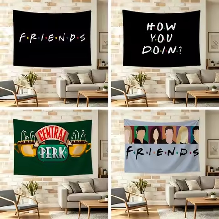 F-friends-s TV Show flag For Outdoor Camping Bar Picnic Party Home Decoration Ornaments Banner