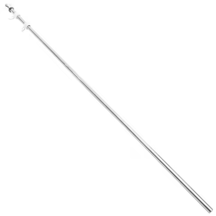1Set Stainless Steel Flagpole Set Rustproof Detachable Garden Yard Outdoor Flag Pole for House Party Sports Events