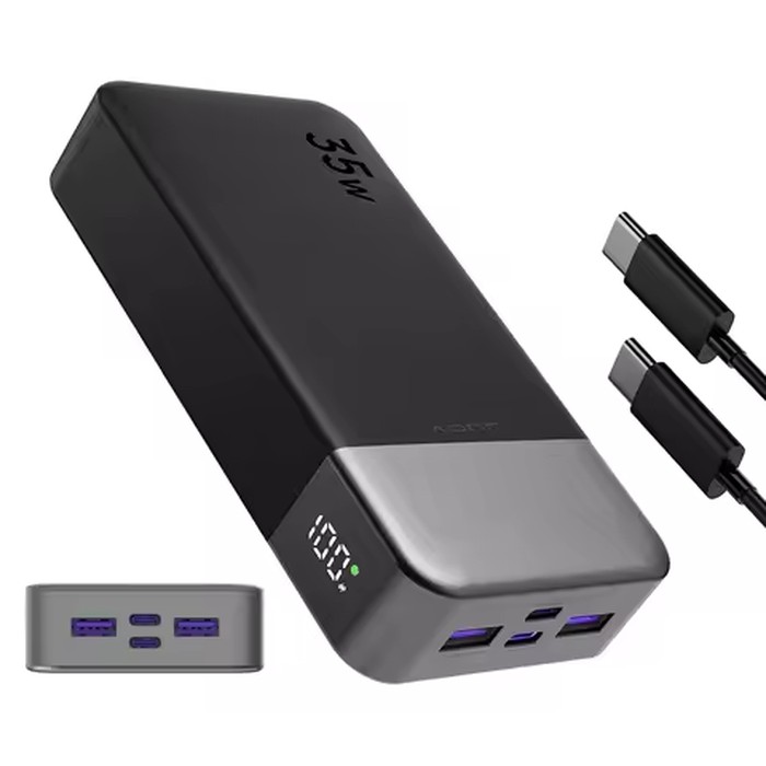 Portable Power Bank 20000mAh, JUOVI 35W Portable Charger, Battery Pack Fast Charging, PD3.0 QC4.0 External Phone Battery Pack
