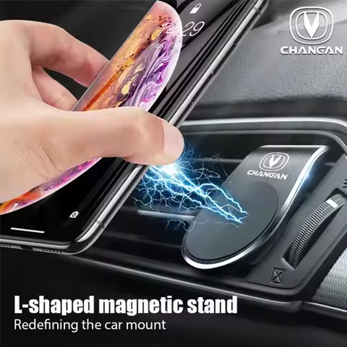 Magnetic Car Phone Holder Air Vent Clip Car Phone Stand Clip Mount For Changan X7 CS35 CX70 CS85 CS55 CS75 F70 Alsvin UNI-T CS95