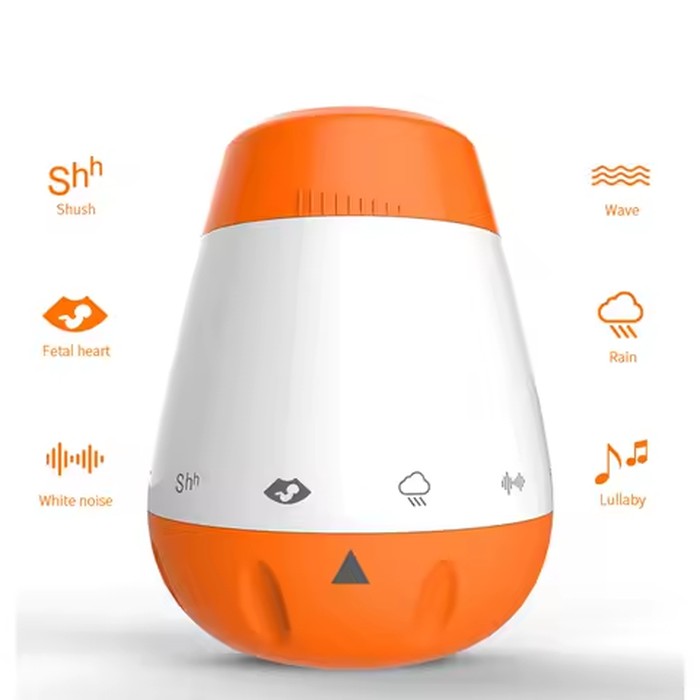 Baby White Noise Machine Smart Music Voice Sensor Infants Bad Sleep Helper Therapy Sound Monitor Generator for Baby Adult