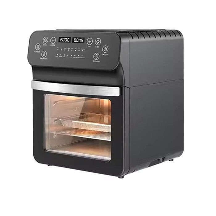 15L Digital Electric Air Fryer Large Capacity Touch Screen Non‑stick Oil‑free Healthy Air Fryer for Home Kitchen