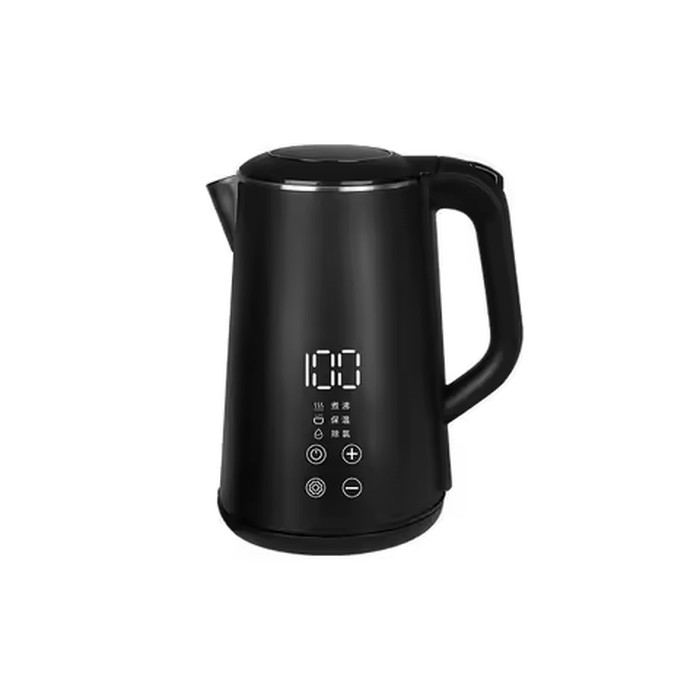 1.6L Electric Kettle 304 Stainless Steel Kettle Household Anti Scalding Insulation Multifunctional Kettle Home Appliance