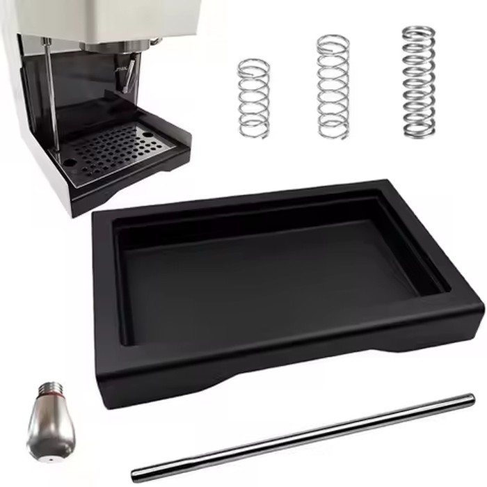 1set Drip Tray Low Profile 6 Bar 9 Bar 12 Bar OPV Spring Kit for Gaggia Classic Pro Coffee Maker Parts Accessories