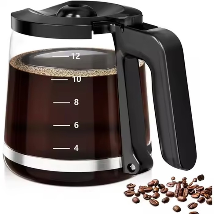 RALCA-Replacement Parts 12 Cup Coffee Pot For Mr. Coffee Maker RF, PC, SC, BVMC-RF300, BVMC-MSX23-NLY, BVMC-SC12BL1-2