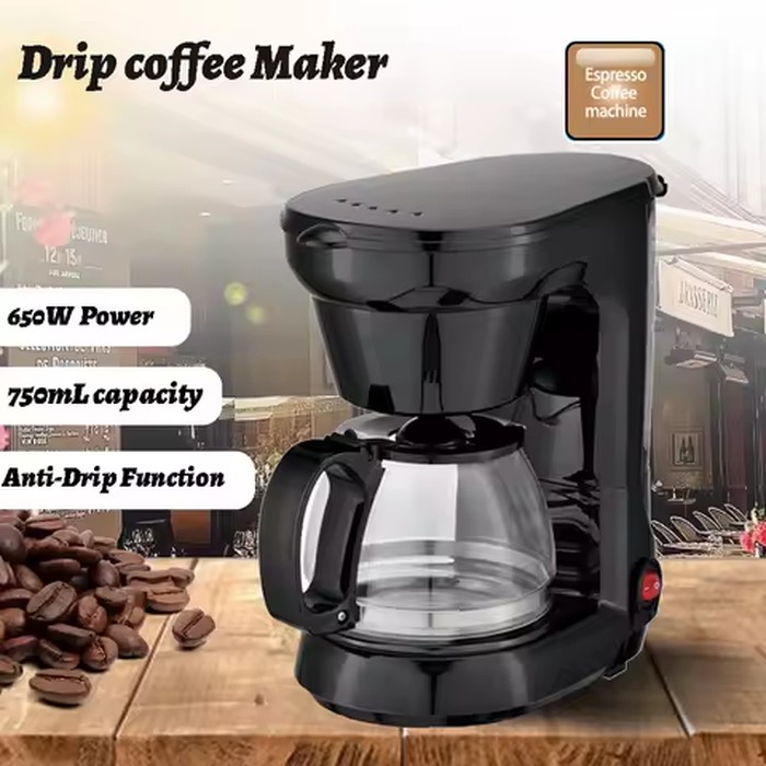 Coffee Machine Automatic Drip Coffee Machine American Milk Tea Machine Coffee Pot