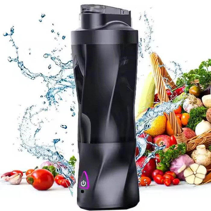 Portable Handheld Juicer Blender USB Battery Powered Variable Speed Personal Juice Mixer for Outdoor Use