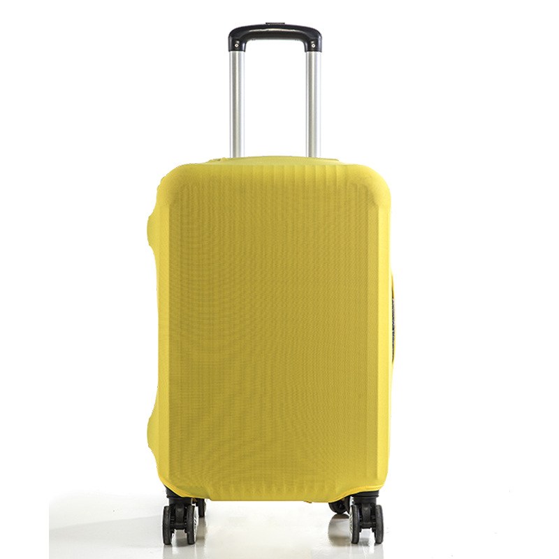 Stretch Suitcase Cover — Yellow, S / 18–20-inch Option
