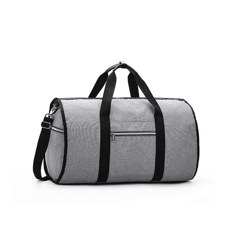 Oxford Travel Duffel Bag — Light grey
