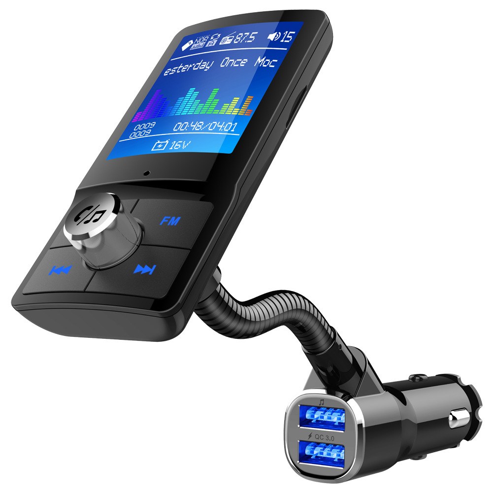 Car Hands-Free Speakerphone — Black