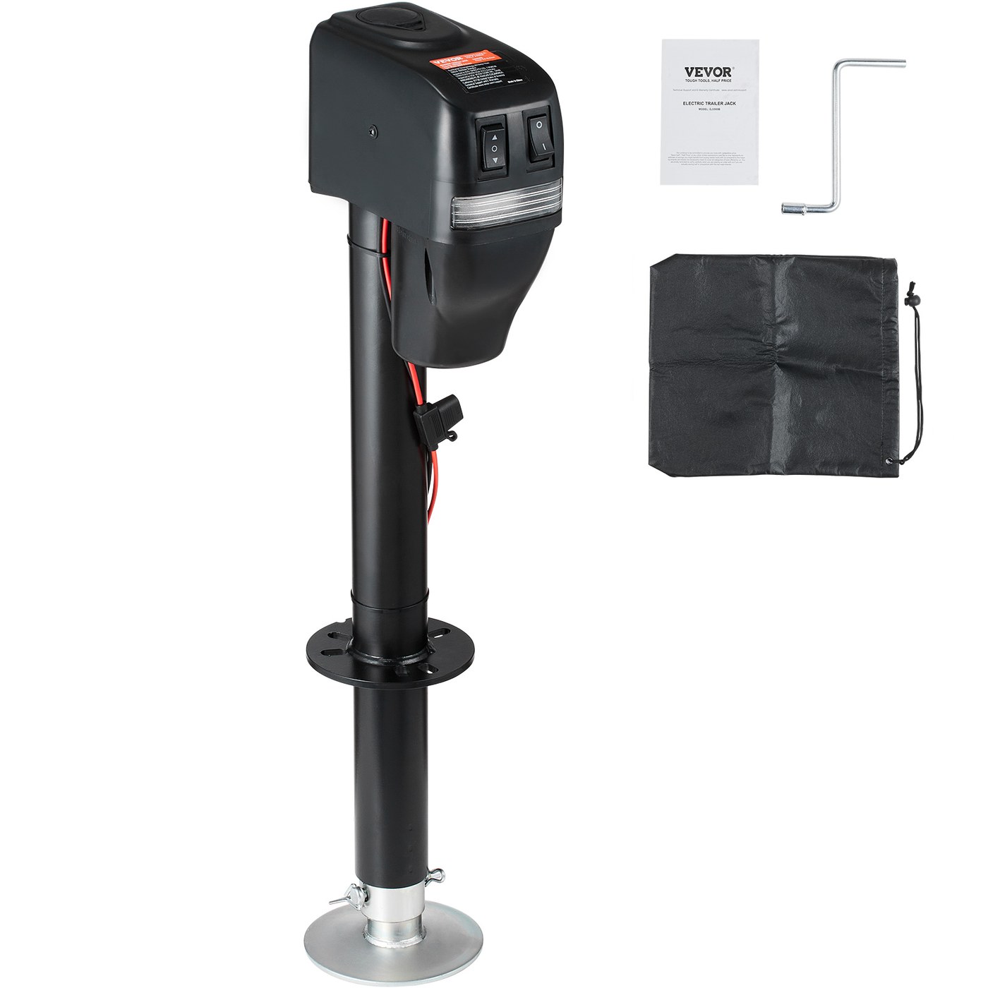 Electric Tongue Jack With Waterproof Cover — Default