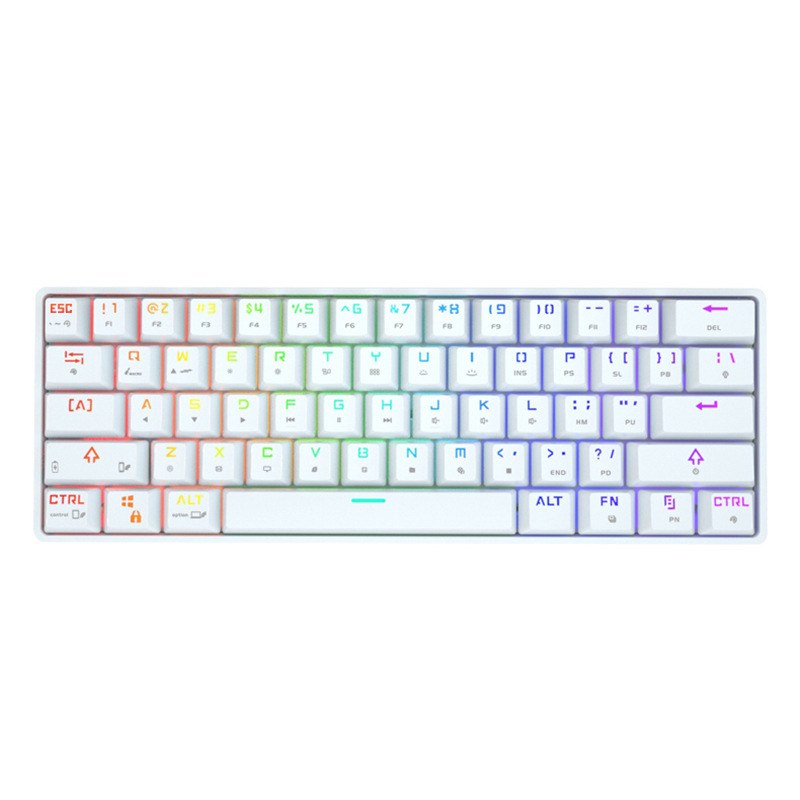 Bluetooth Mechanical Keyboard — White
