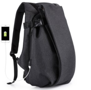 Slim Business Backpack — Black-S