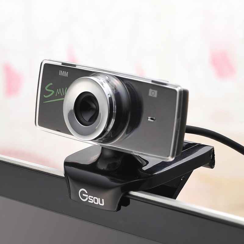 USB HD Computer Camera — Black