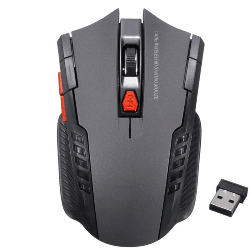 Wireless Optical Mouse — Grey / 2.4G