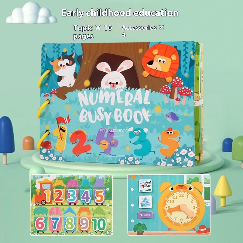 English Busy Activity Book — Early Education Learning