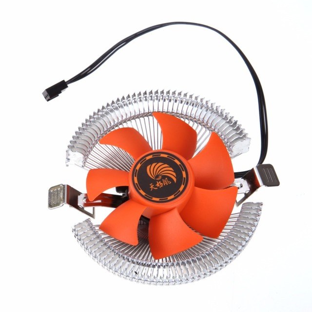 PC CPU Cooler — Orange