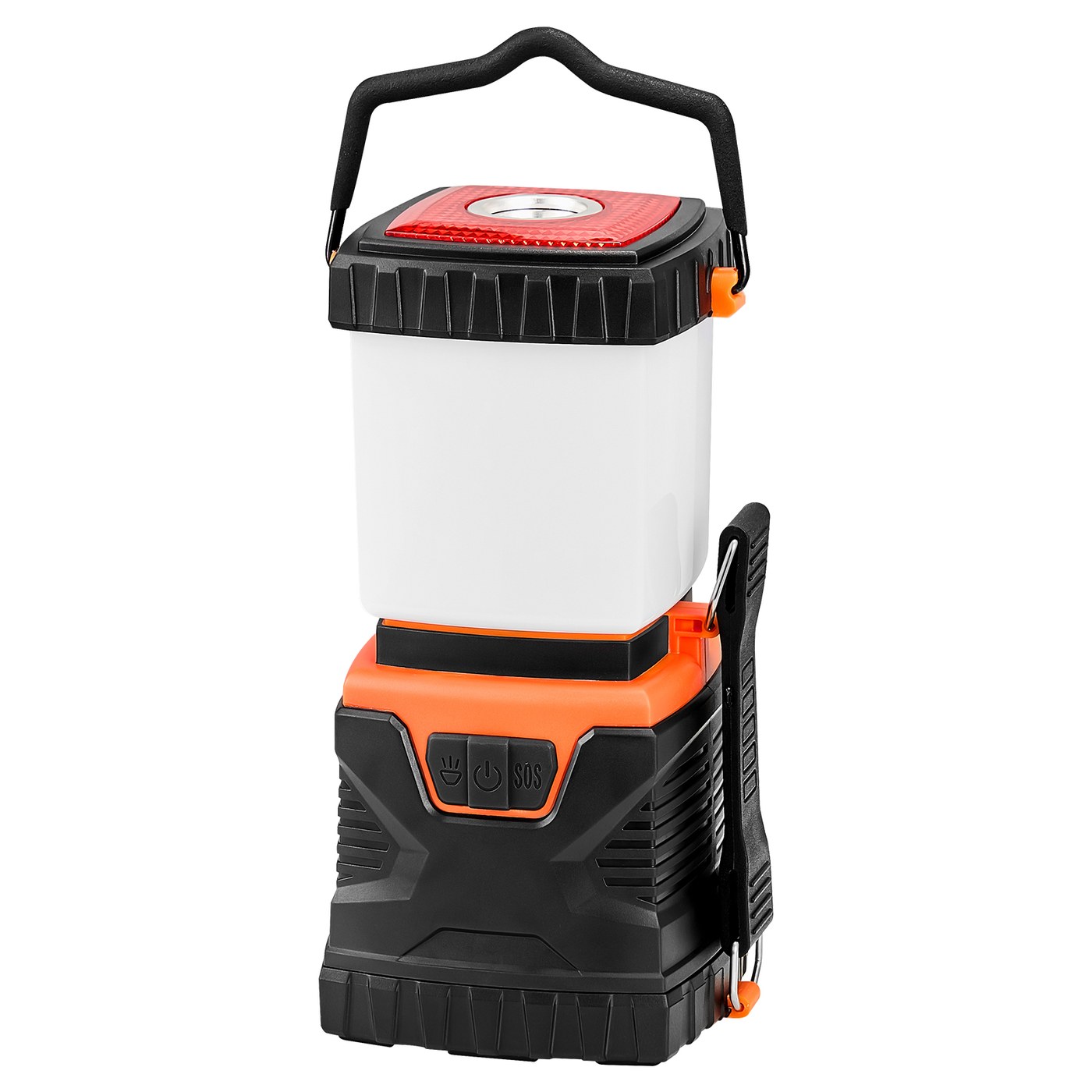 VEVOR LED Camping Lantern Battery Powered All-in-one For Exceptional Experience — Black