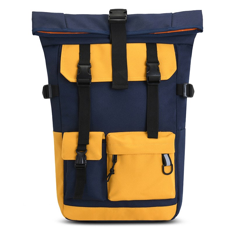 Outdoor Travel Backpack — Yellow-One size