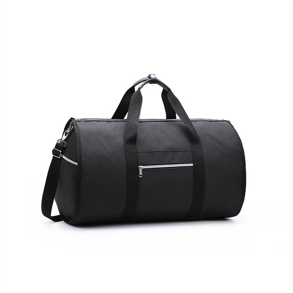 Convertible Garment Duffel Bag — Black