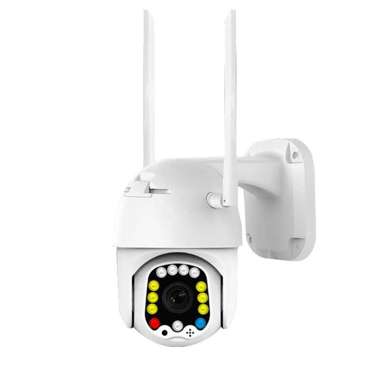1080p Wi-Fi Infrared Security Camera — White-US