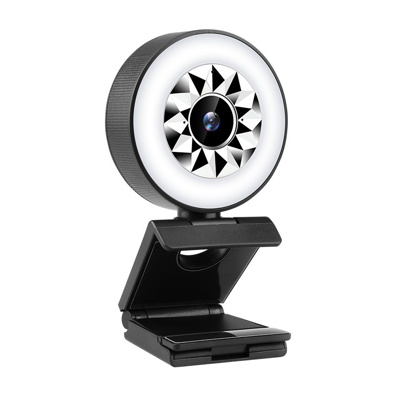USB Web Camera with Fill Light, Fixed Focus — 1080P fixed focus