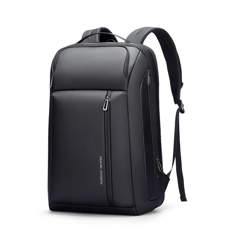 Business Travel Backpack — Elegant Black