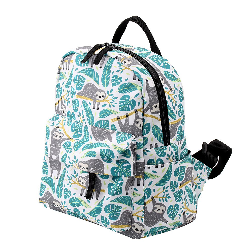 Sloth-print Mini Backpack — Sloth