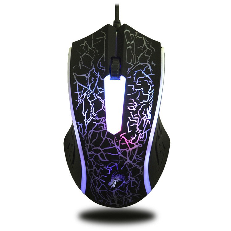 USB Wired Mouse — X7 Black