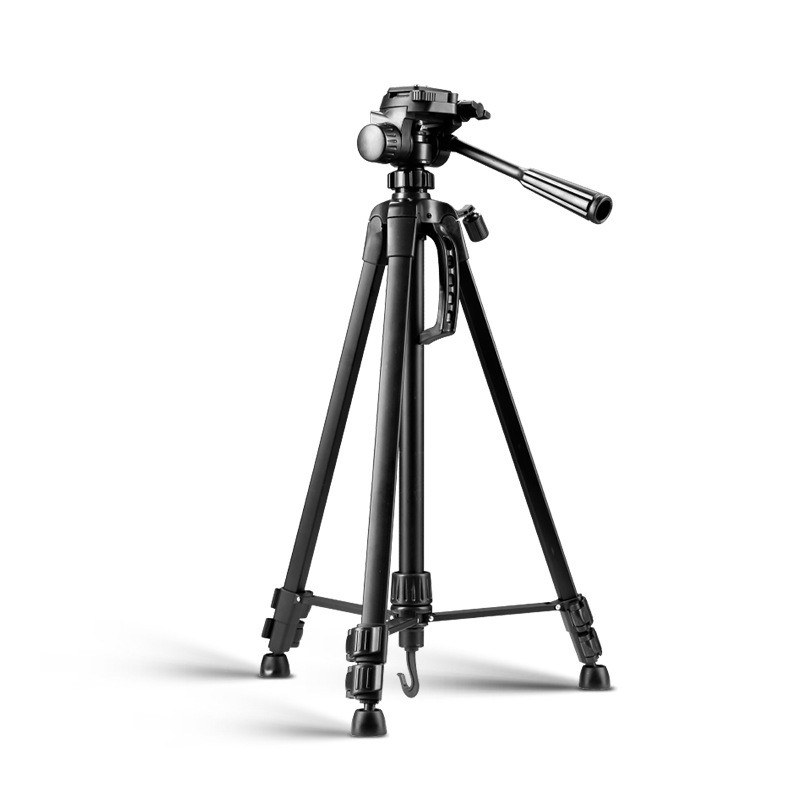Aluminium Camera Tripod with Carry Bag — Black
