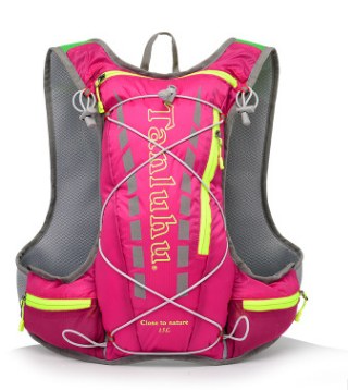 Lightweight Riding Backpack — Rose red