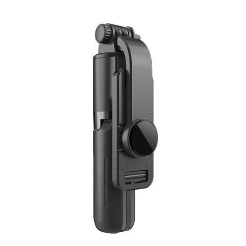 Mini Tripod Selfie Stick & Phone Holder — Black