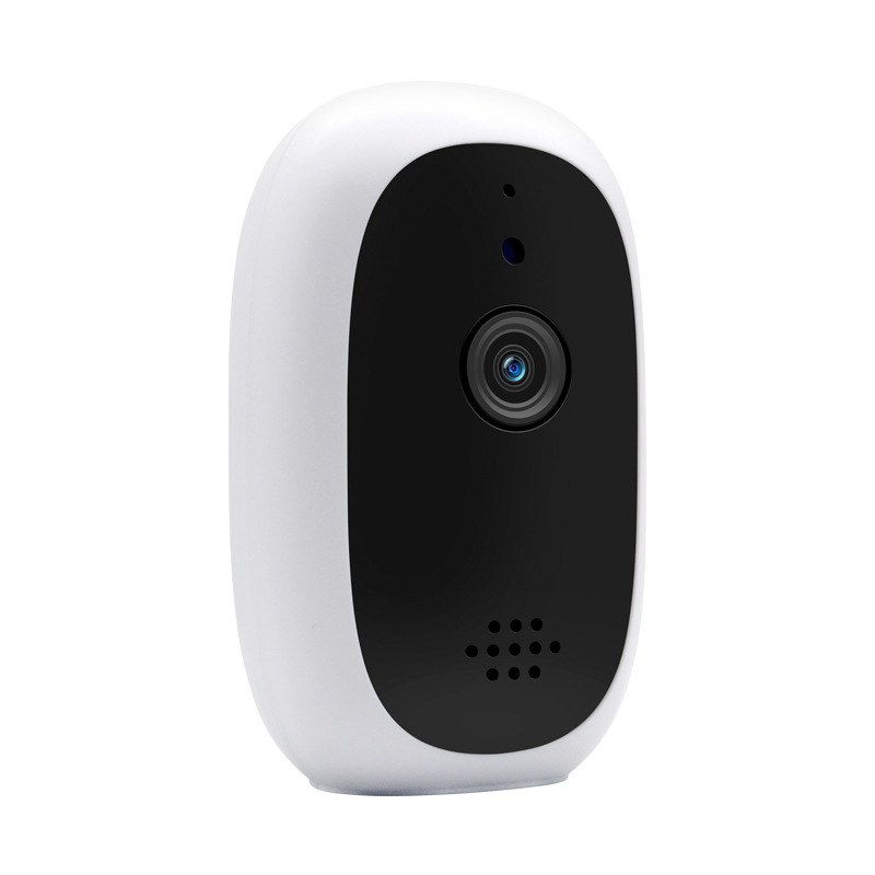 Wi-Fi Security Camera with Card Option — White-US 64G