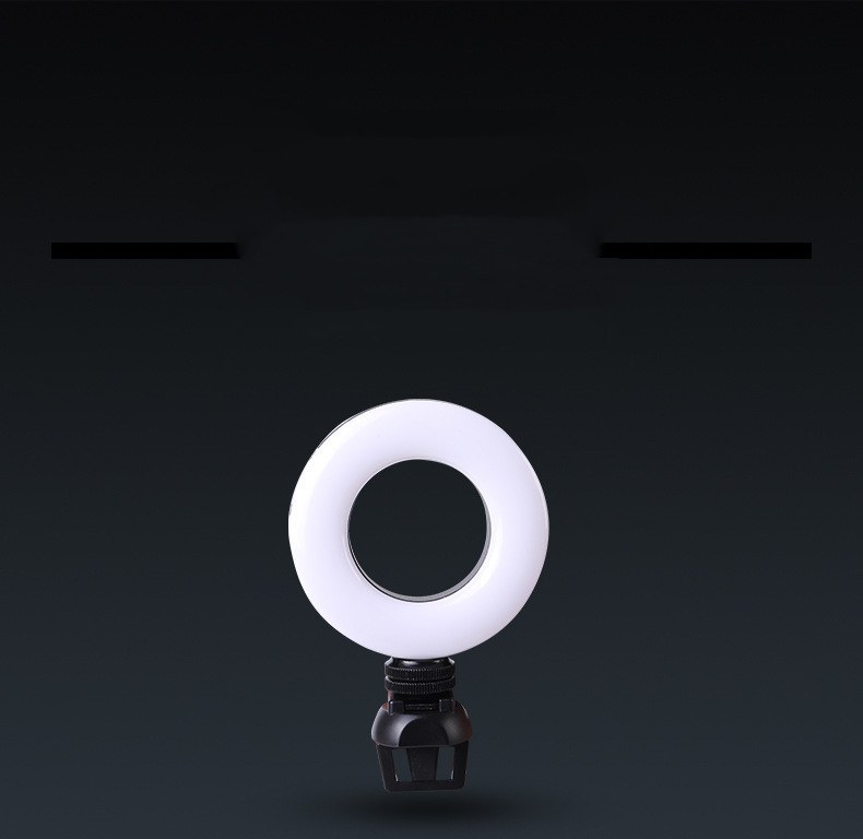 USB Photography Ring Fill Light — Black