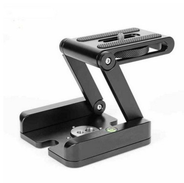 Folding Z-style Tripod Head — Black