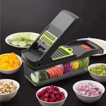 Versatile Compact Veggie Chopper Vegetable Slicer Shredder, Potato Radish Grater, Fruit Vegetable Domestic Food Processing Tool