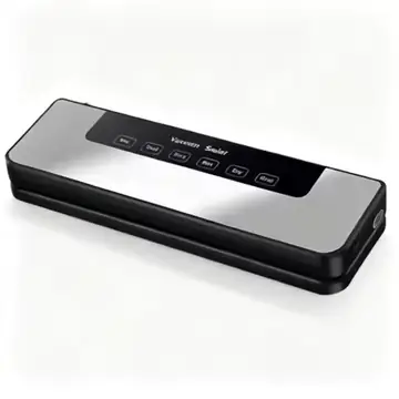 Durable Kitchen Vacuum Sealer Machine Multi-Function Automatic Sealer with Purple Light Sterilization for Meat Vegetable Storage