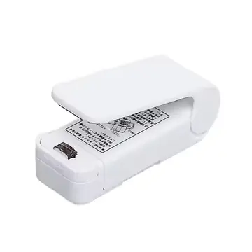 Mini Snack Sealer, Portable Plastic Bag Sealing Machine, Household Vacuum Sealer for Student Food Fresh-Keeping