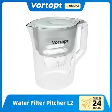 Vortopt 3.5L Water Purifier Filters Pitcher 200 Gallon Fast Filter Water Purification Coffeeware Teaware Drinking Jug BPA Free